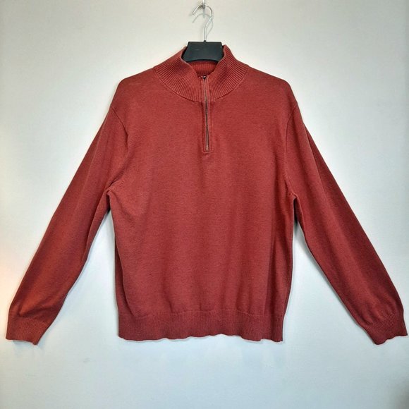 J. Crew Sweaters J Crew Quarter Zip Sweater Cotton Wool Blend Poshmark